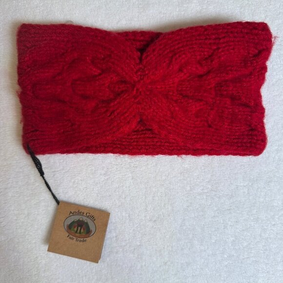 Knited Headband hair band ski hat winter Woman's Soft #1405 - Picture 1 of 2